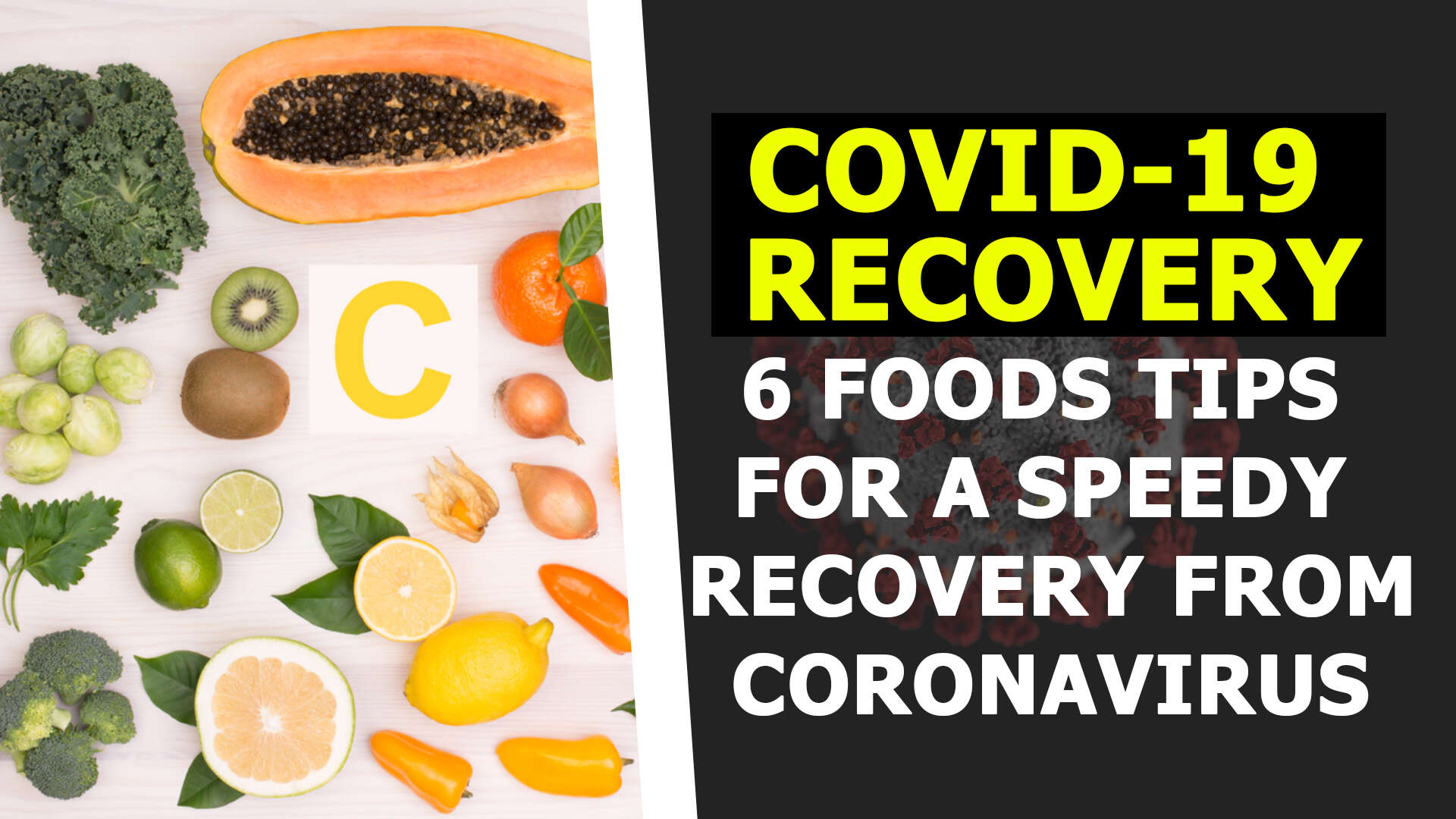 COVID-19 recovery: 6 food tips for a speedy recovery from coronavirus |  Lifestyle - Times of India Videos