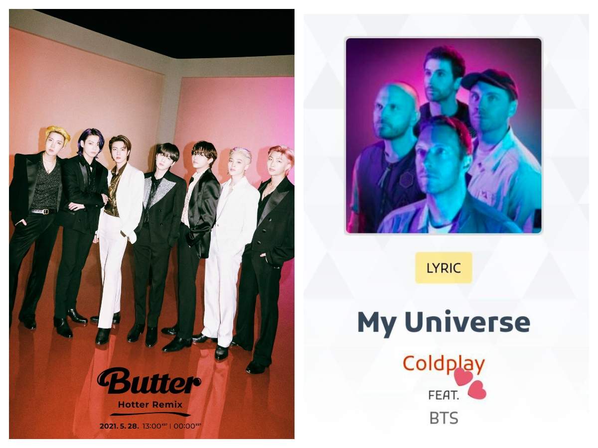 Bts coldplay my universe