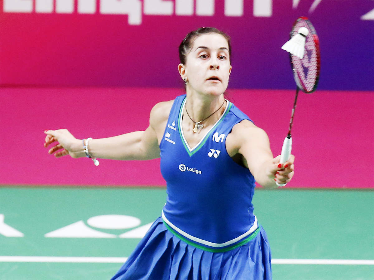 entreprenør skipper Plante Badminton champion Carolina Marin withdraws from Tokyo Olympics due to knee  injury | Badminton News - Times of India