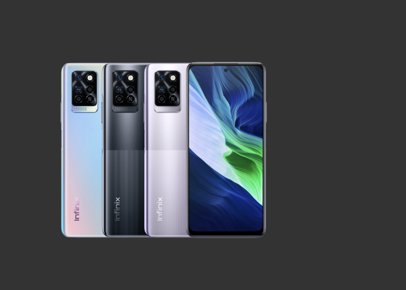 note 10 pro infinix colors