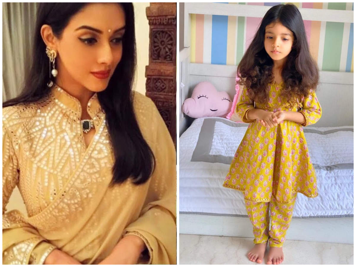 Asin shares a photo of her daughter Arin's kathak practice | Hindi Movie News - Times of India