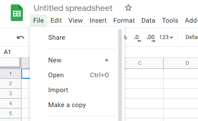 how to upload an excel file to google sheets