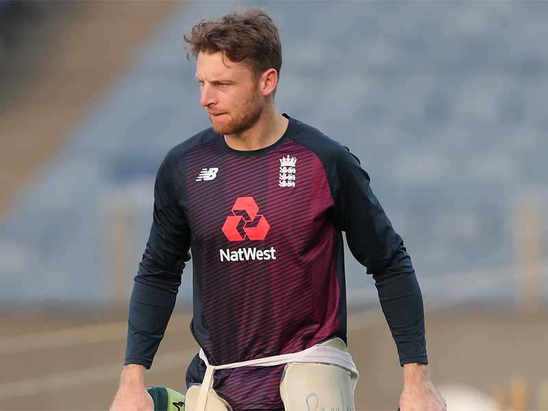 Jos Buttler. (Photo by Surjeet Yadav/Getty Images)