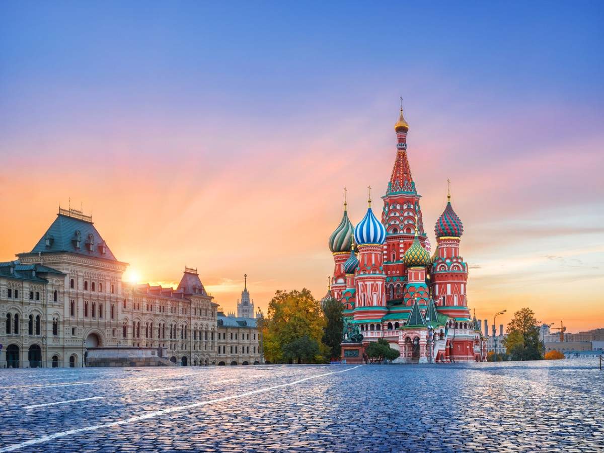 The very colourful Moscow attractions