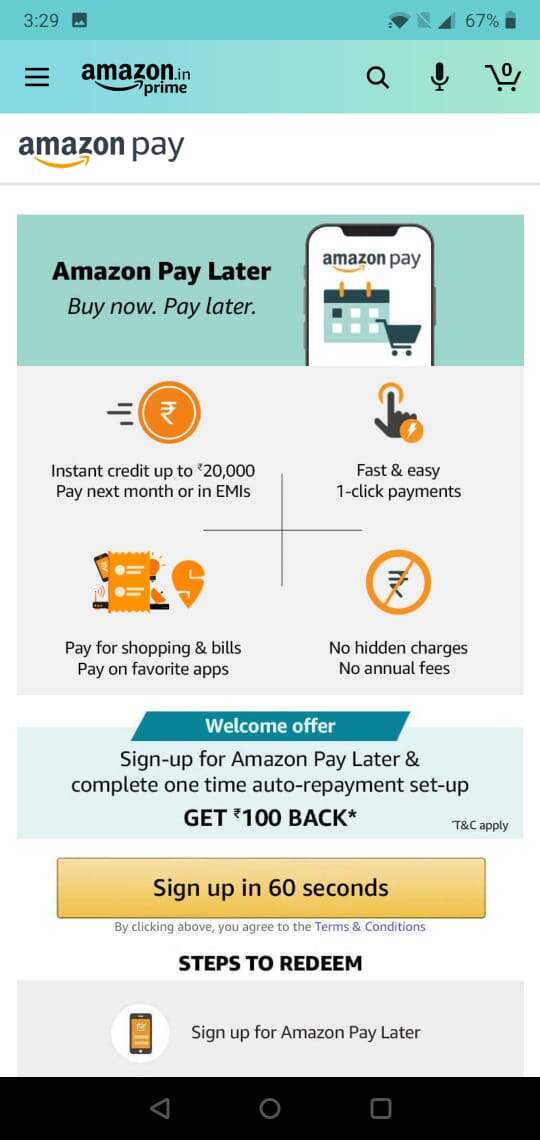 buy now pay later apps for amazon