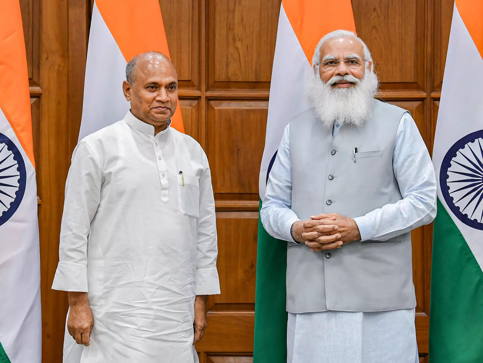 Ram Chandra Prasad Singh assumes charge as Union steel minister | India News - Times of India