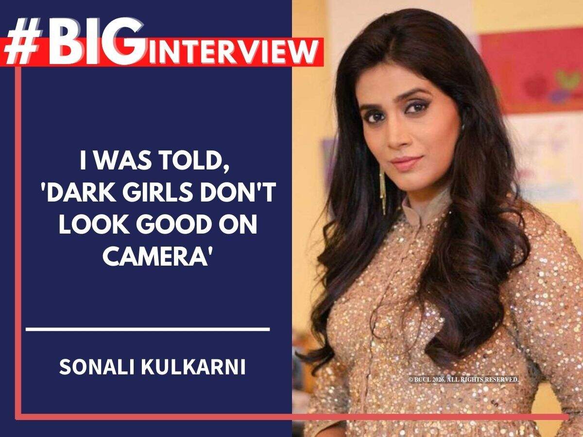#BigInterview: Sonali Kulkarni: I was told, 'Dark girls don't look good on camera' | Hindi Movie News - Vimarsana News