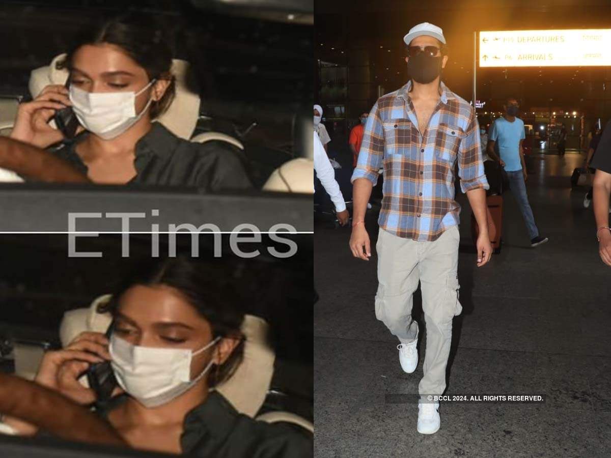 Airport Diaries: Vicky Kaushal looks cool and casual, Ranbir