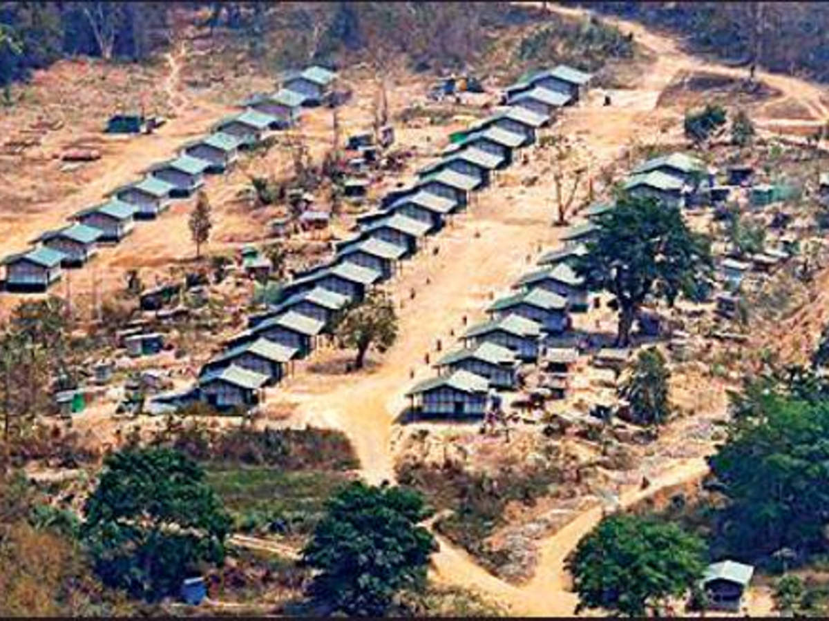 Next to India border, a camp to take on Myanmar junta | India News - Times of India