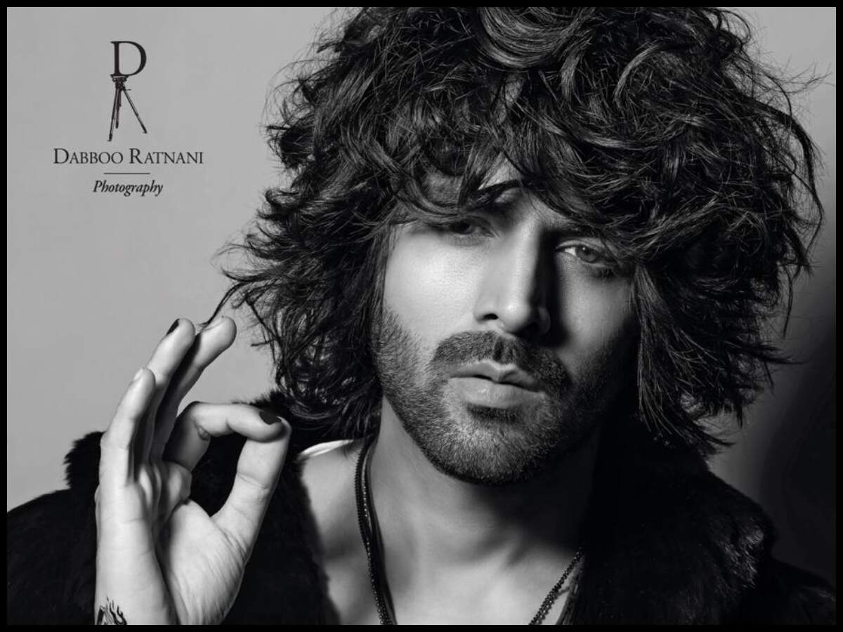 Kartik Aaryan plays a bad boy with long messy hair and black nail paint for Dabboo Ratnani's calendar | - Times of India Kartik Aaryan plays a bad boy with long messy hair and black nail paint for Dabboo Ratnani's calendar | - Times of India
