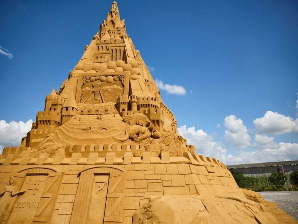 Denmark is now home to the world’s largest sandcastle!