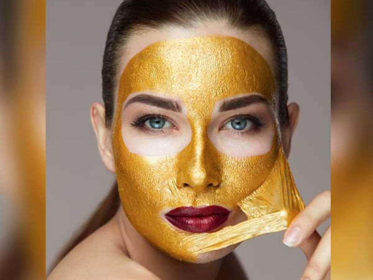 Onze onderneming oosten Birma Gold Peel Off Mask: Give these gold peel off masks a try for a glowing,  radiant skin | Most Searched Products - Times of India