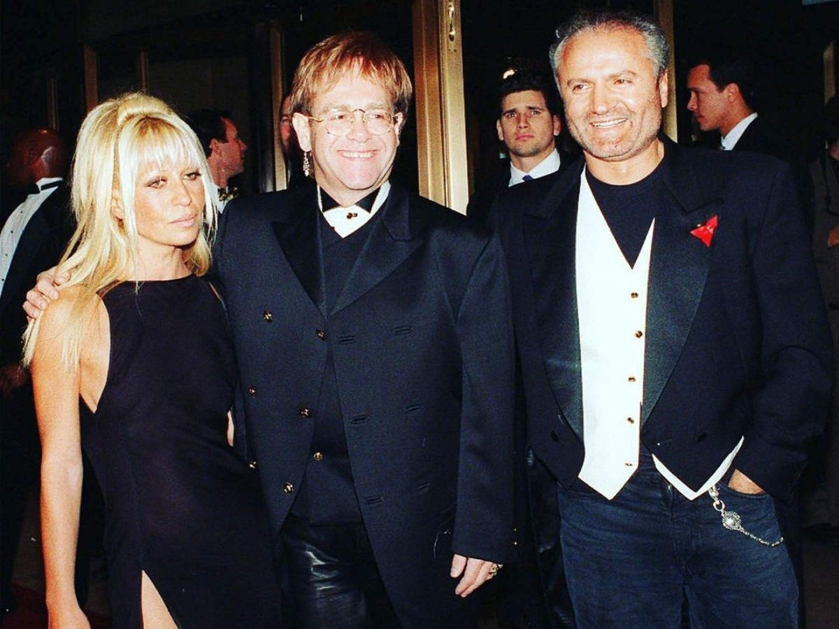 donatella versace and gianni versace