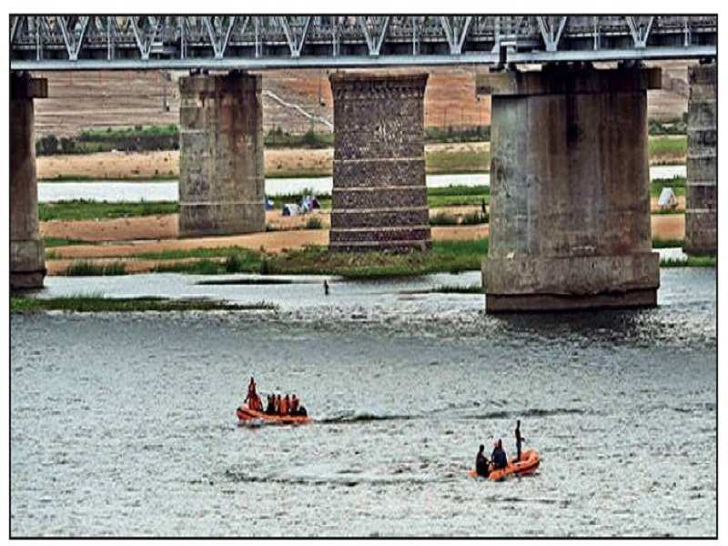 Krishna river water is used for irrigation and drinking water needs