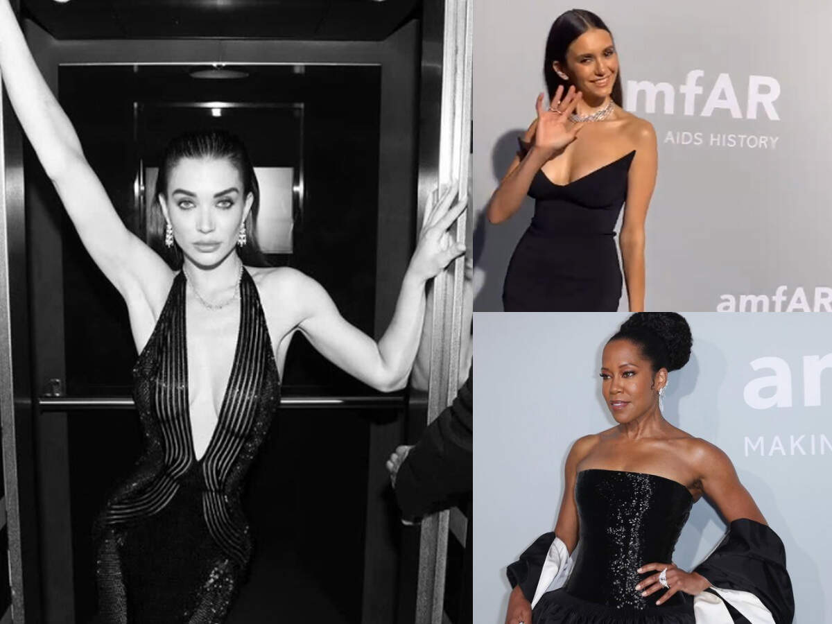 Amy Jackson, Nina Dobrev, Regina King stun at Cannes' amfAR gala | English Movie News - Vimarsana News