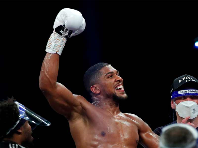 Anthony Joshua. (Photo by Andrew Couldridge - Pool/Getty Images)