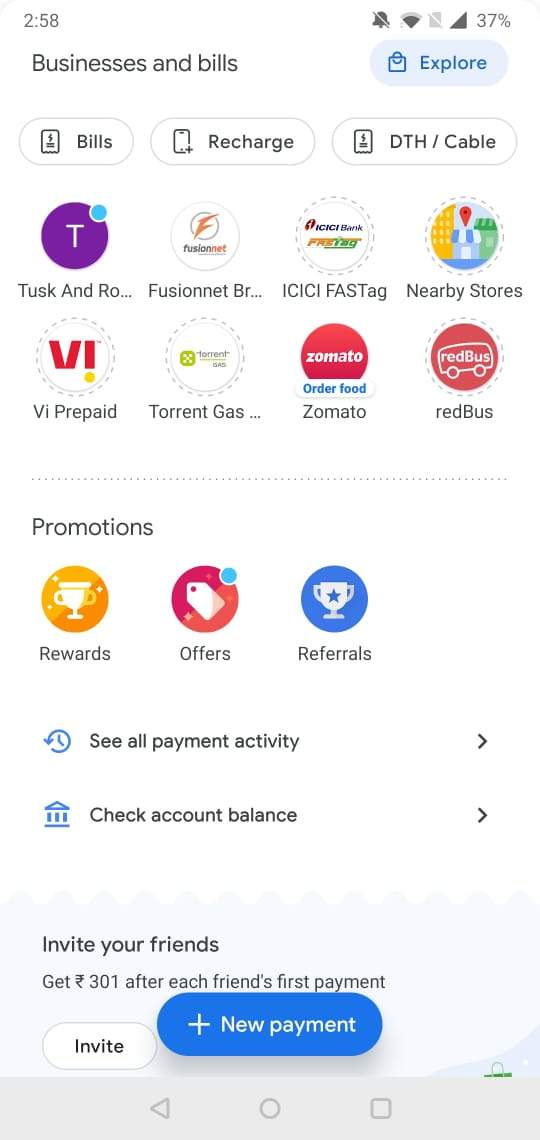 How To Recharge Mobile Through  App Through UPI