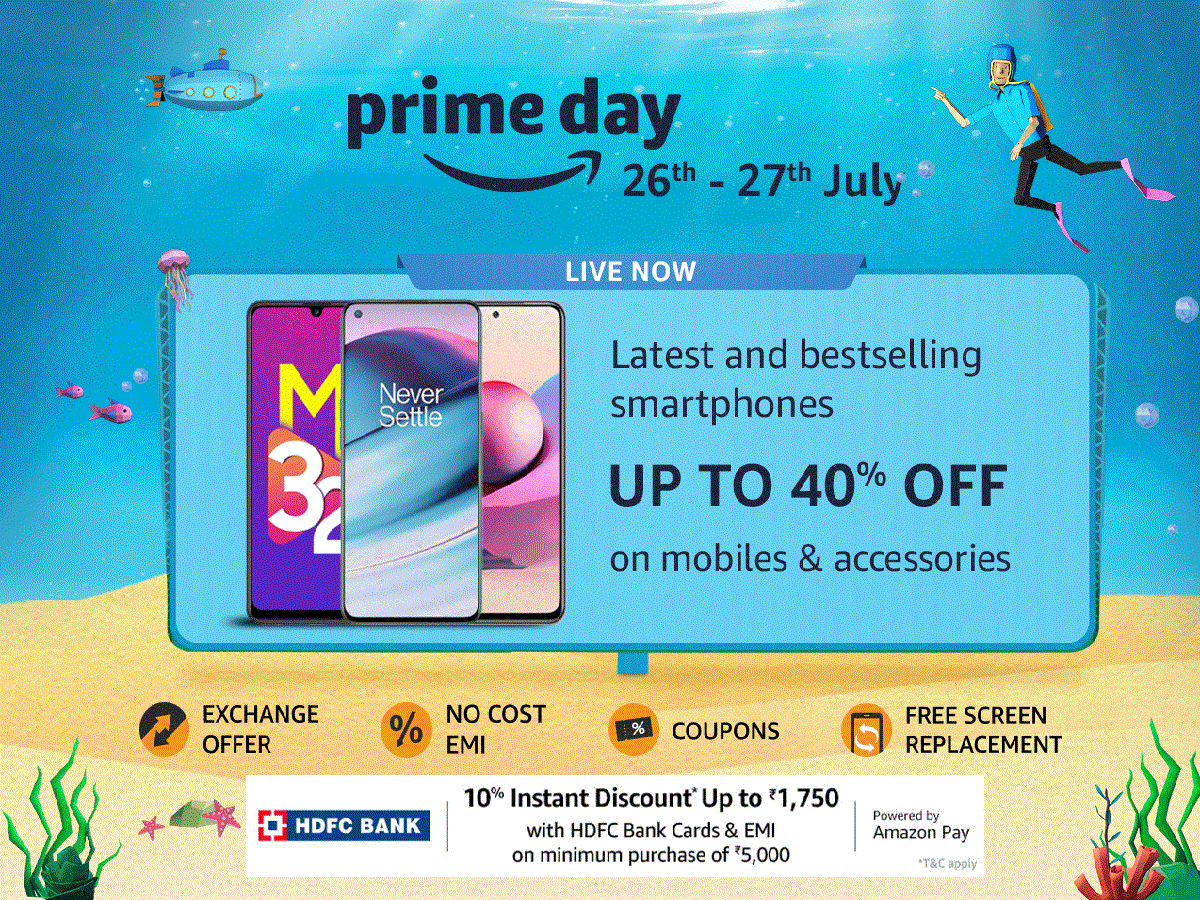 amazon prime day offers on mobiles