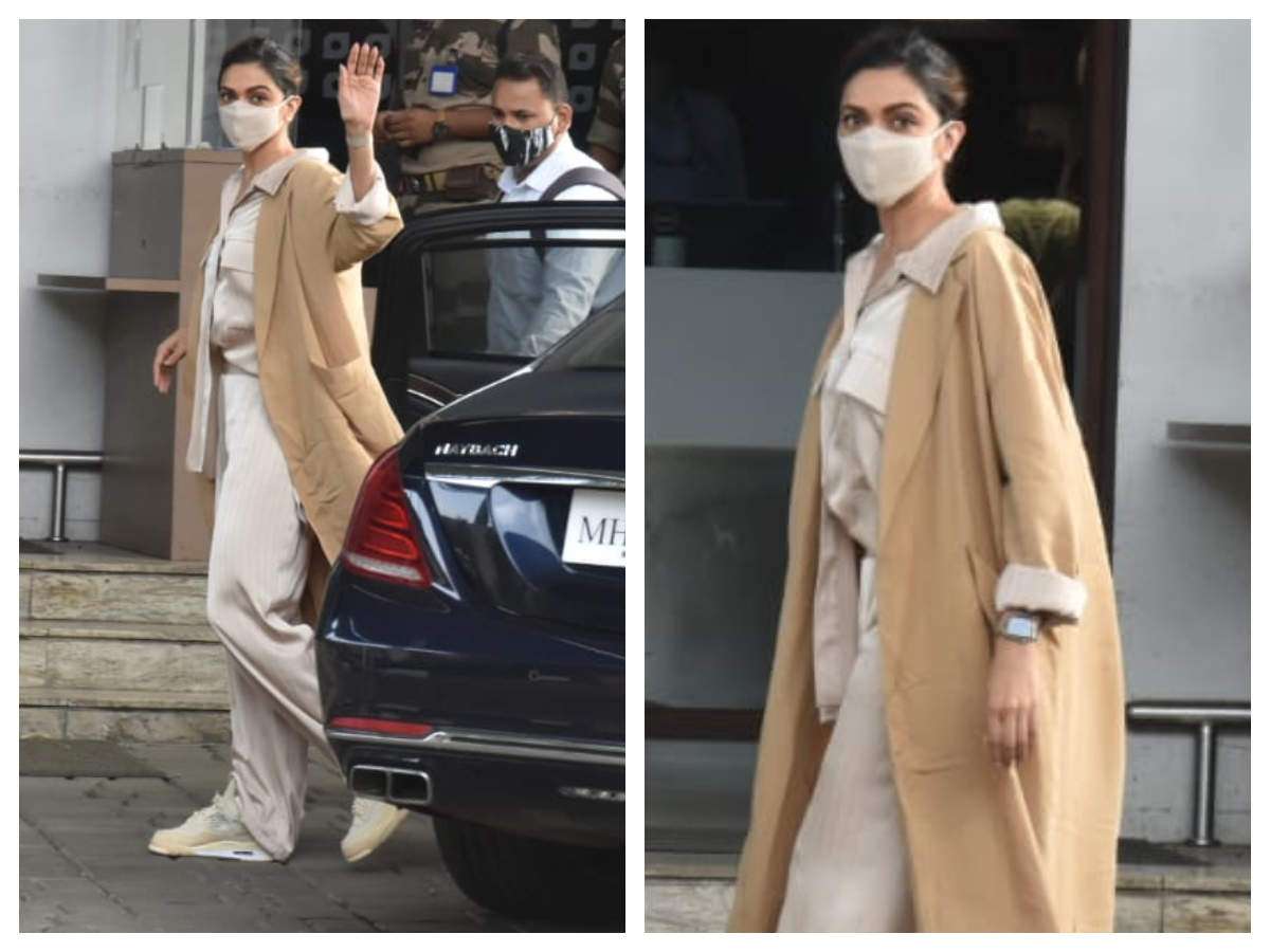 Deepika Padukone Opts for a Neutral Palette in Latest Airport Look - Masala