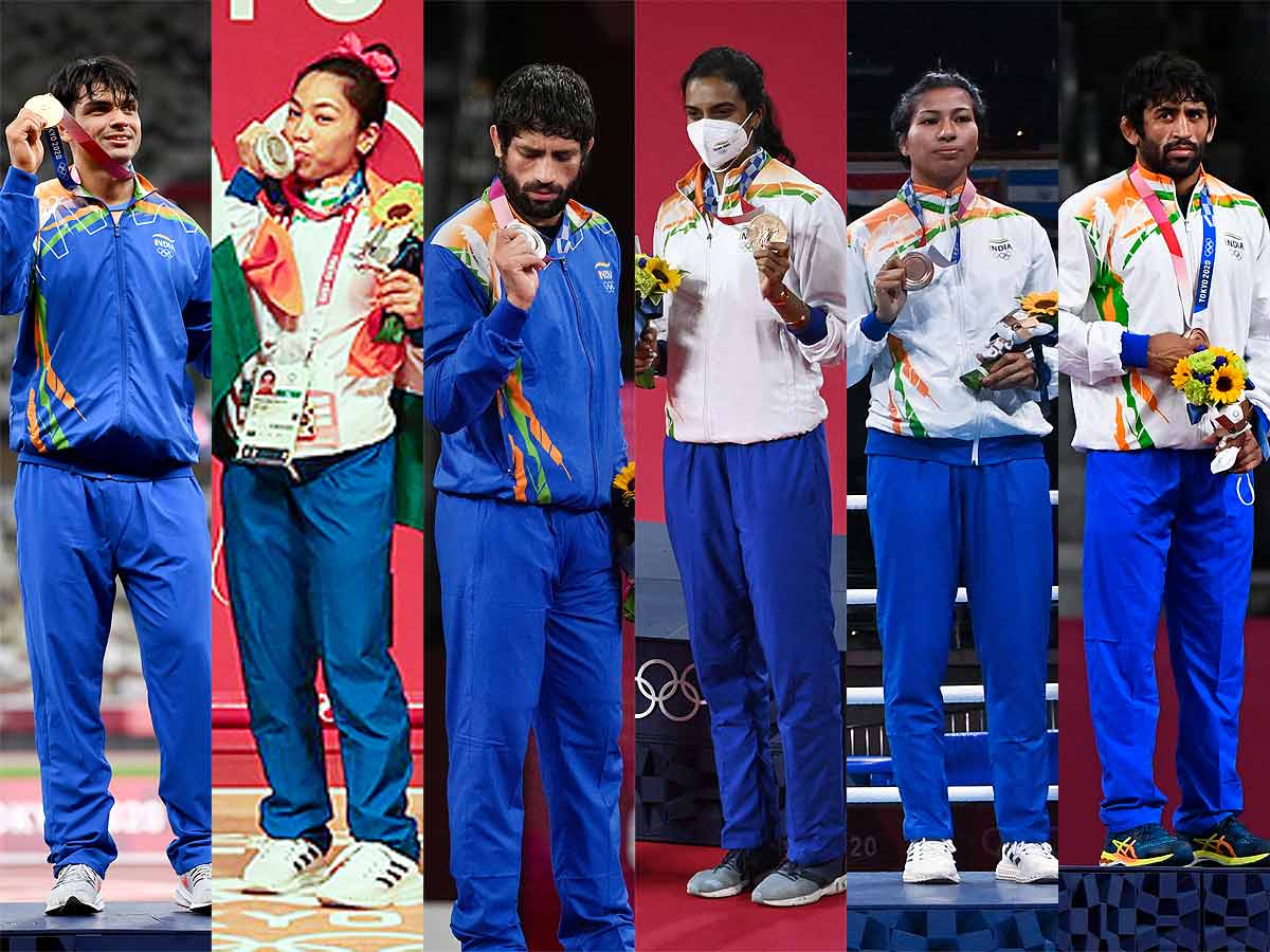 Tokyo Olympics 2020: The stars of India's best ever Olympic performance