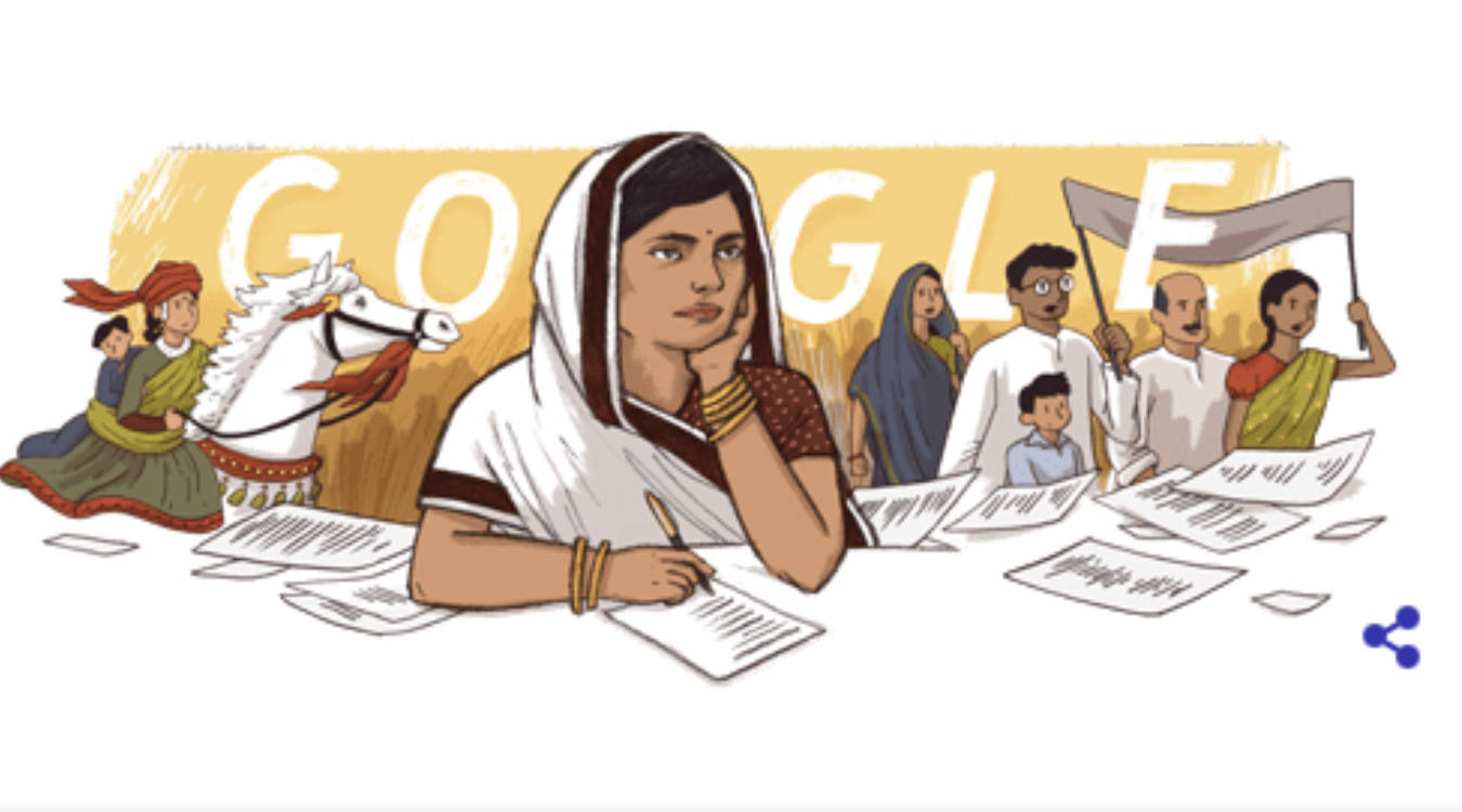 Google doodles India's first woman satyagrahi Subhadra Kumari Chauhan