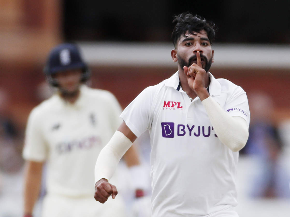 India vs England: Mohammed Siraj 'silences' critics in style as four-pacer theory bears fruit | Cricket News - Times of India