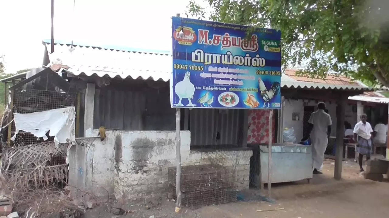 The shop from which the two policemen stole chicken