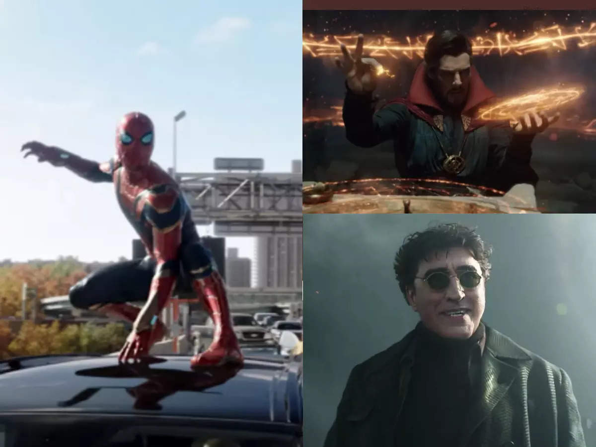 Spider Man: No Way Home official trailer: Doctor Strange opens up the  multiverse to make the world forget Peter Parker is Spider-Man | - Times of  India