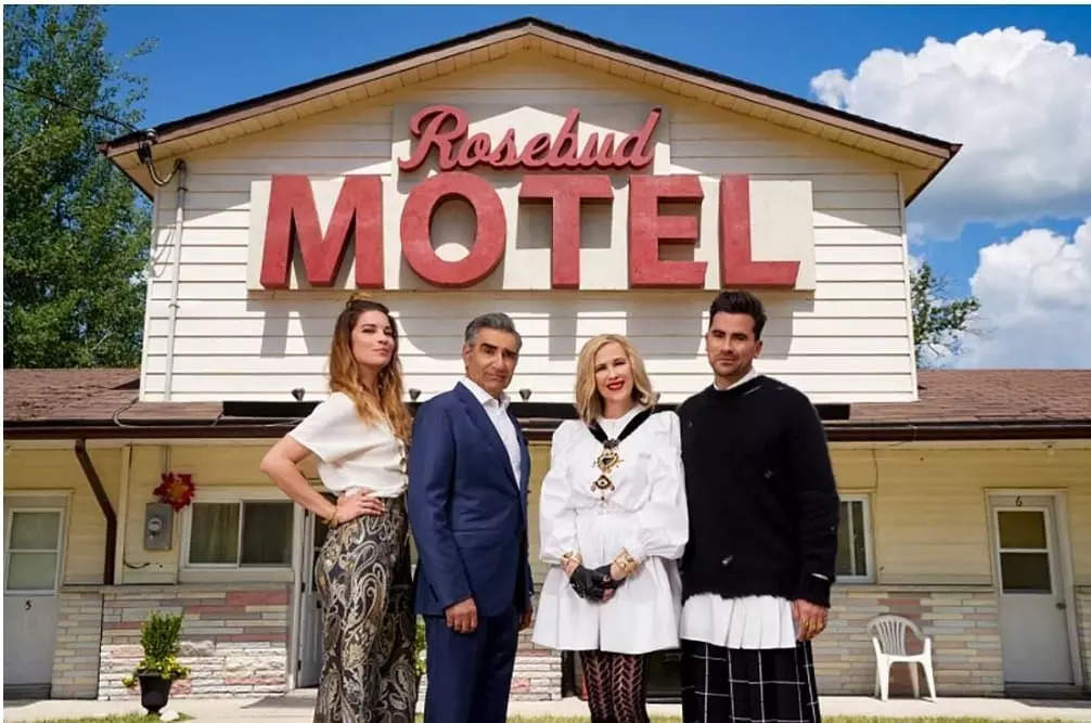 You can now visit a replica of the Rosebud Motel from 'Schitt's Creek' in the US