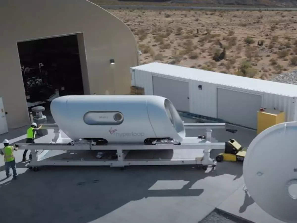 Watching Virgin Hyperloop’s futuristic travel system