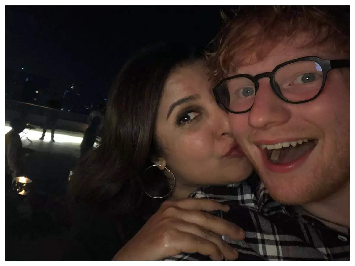 Did You Know Farah Khan Had No Idea Who Ed Sheeran Was Until She Hosted A Party For Him Hindi Movie News Times Of India