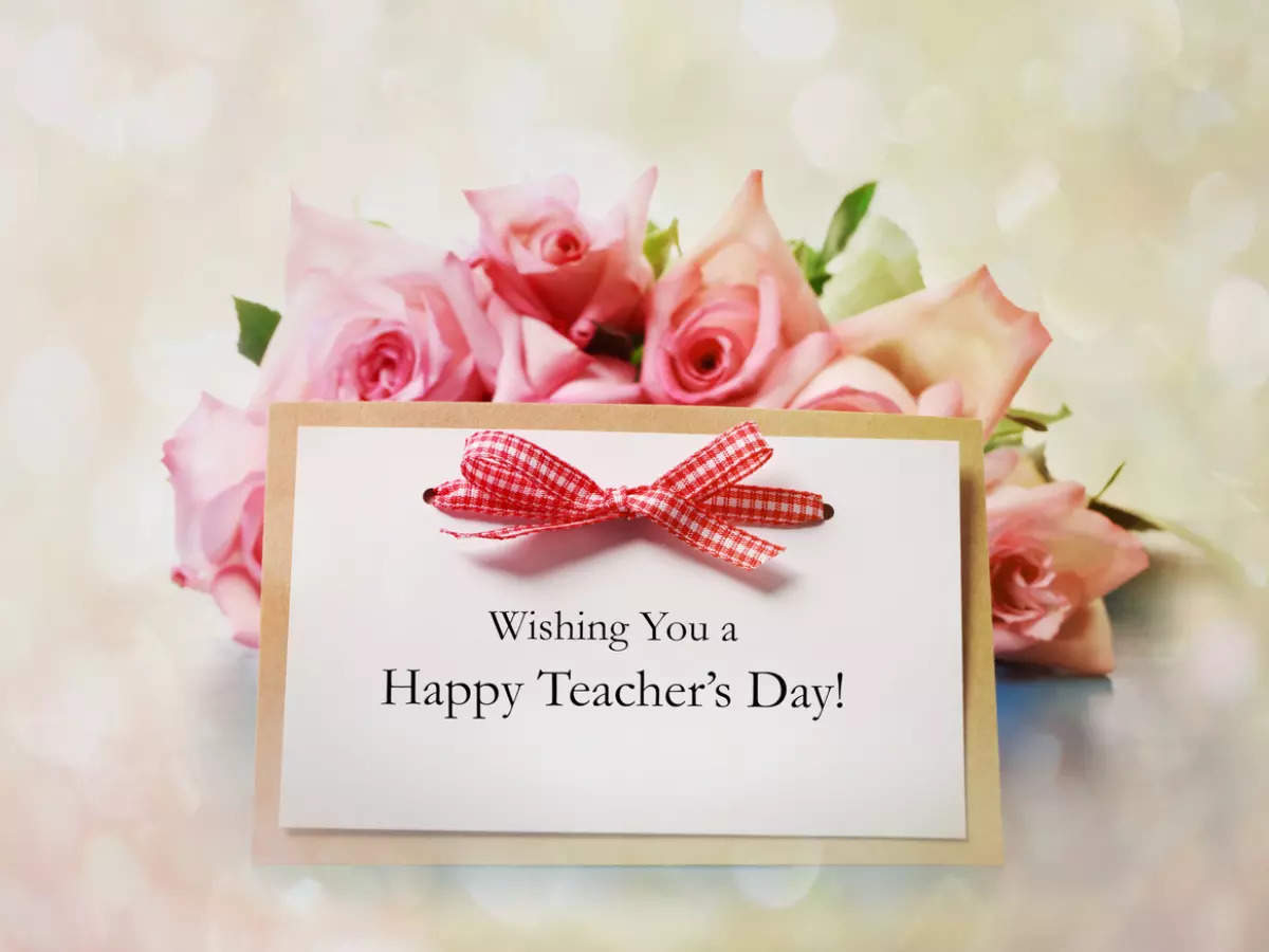 Teachers Day Greeting Card Ideas, Images, Wishes, Messages: 3 ways to make  a card for your favourite teacher at home | - Times of India