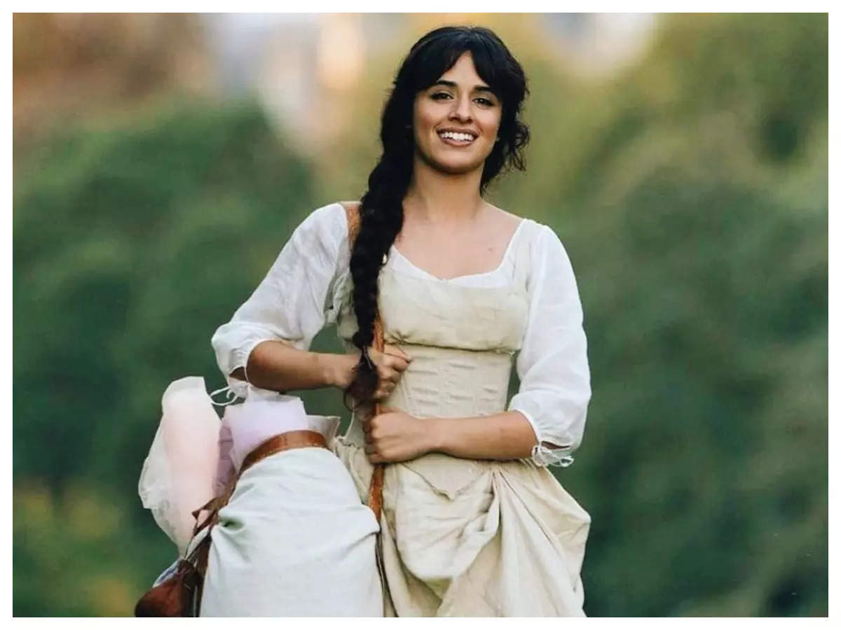 Camila Cabello wearing less makeup for 'Cinderella' scary | English Movie News - Times of India