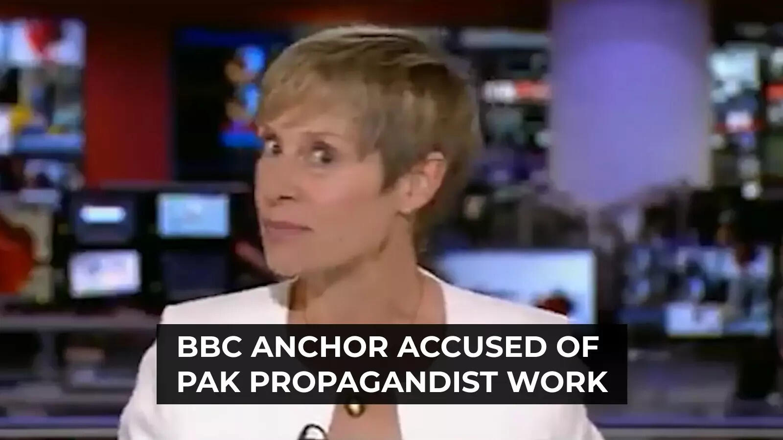 Viral video BBC presenter faces flak, accused of doing Pakistan’s