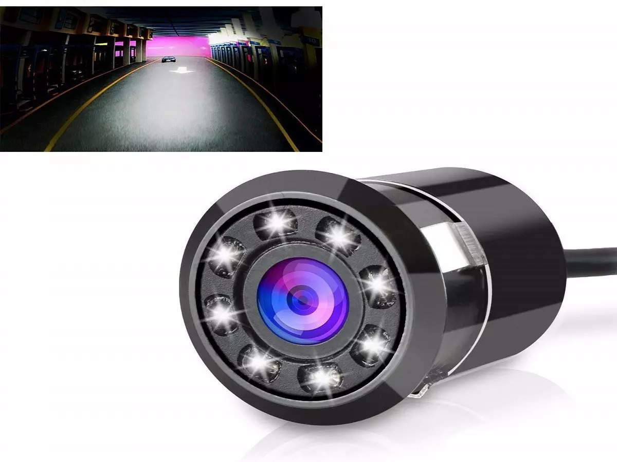 8 LED Car Rear View Camera Auto Parking Reverse Backup Camera Night Vision BP