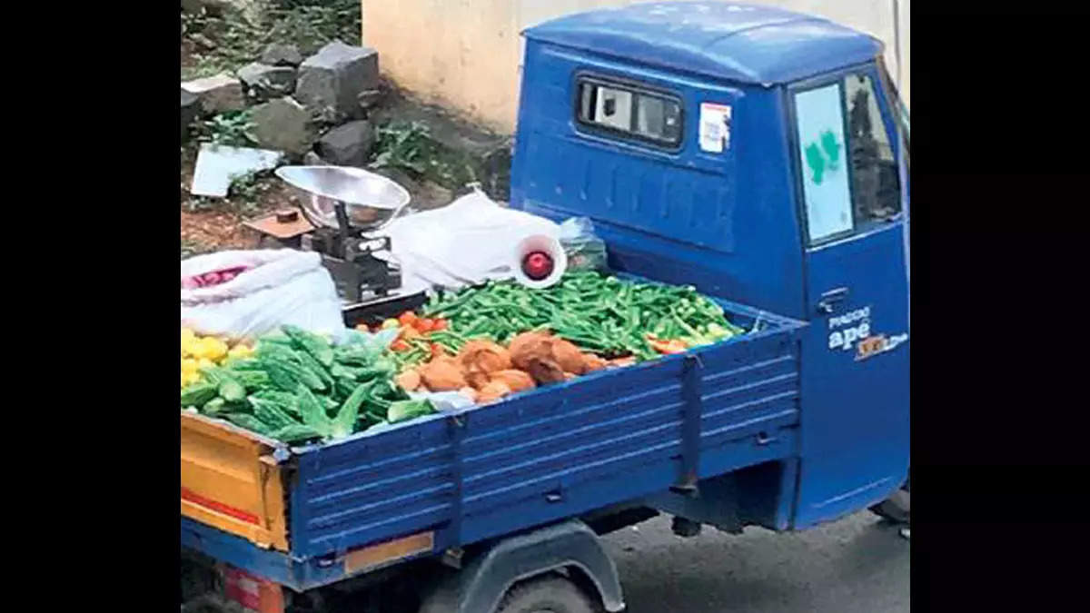 speaker for selling vegetables