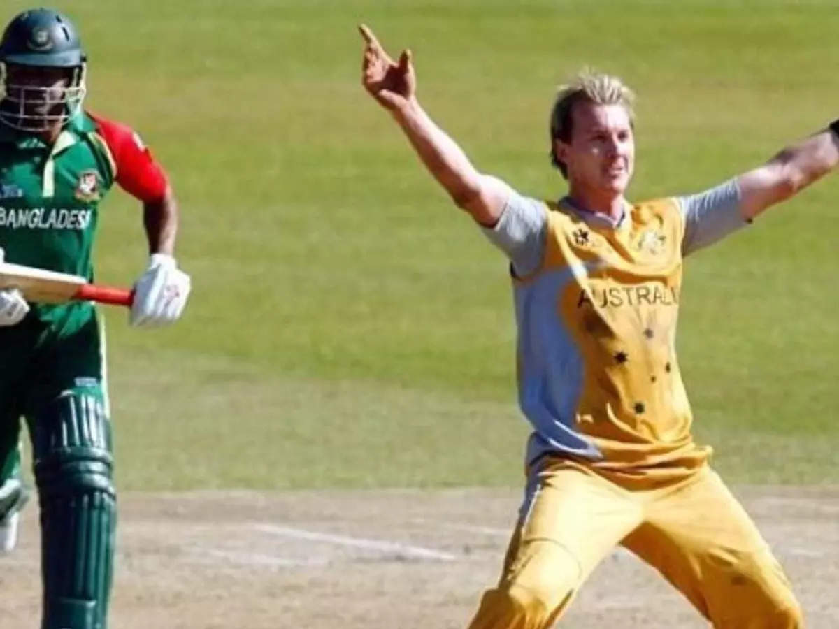 On this day in 2007: Brett Lee became first player to take hat-trick in  T20Is | Cricket News - Times of India