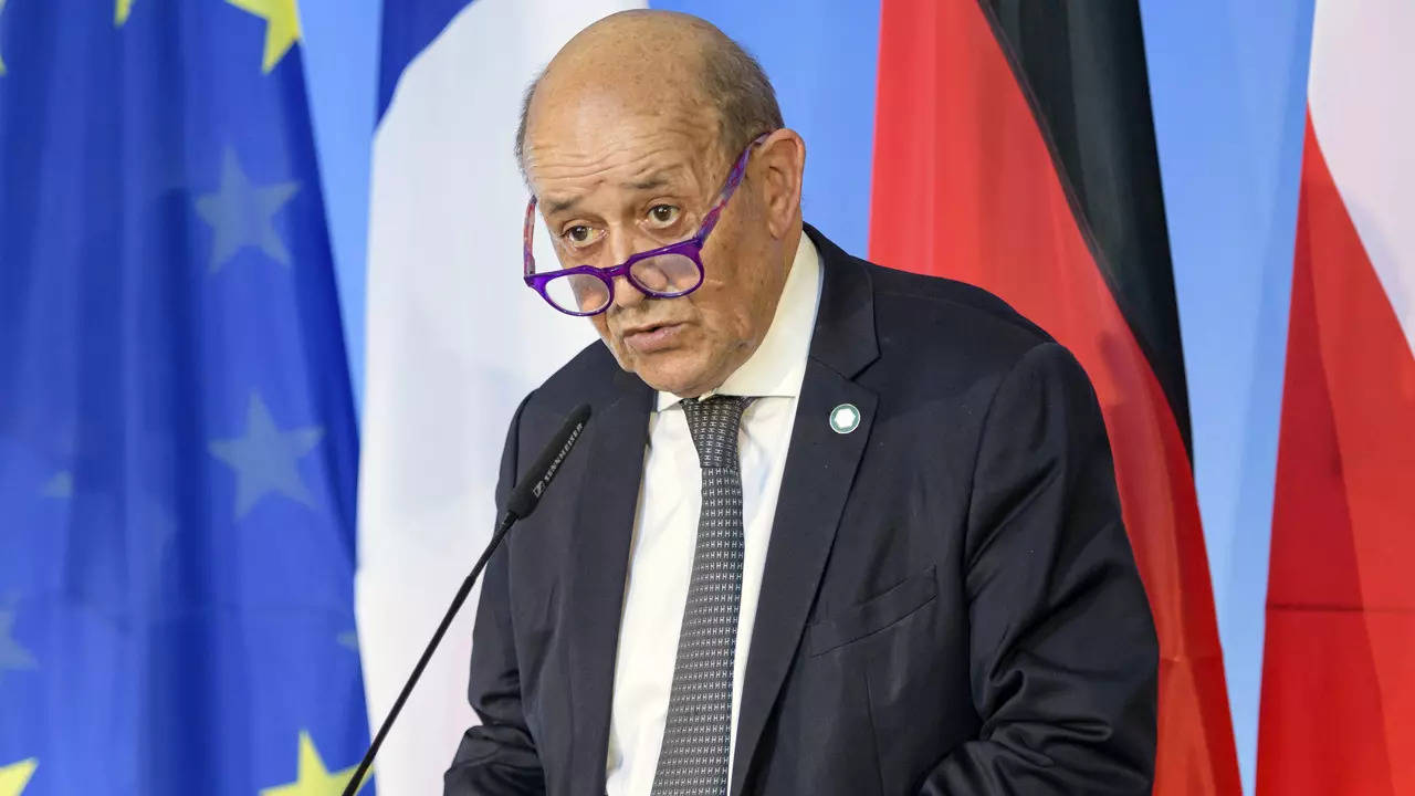 French foreign minister Jean-Yves Le Drian