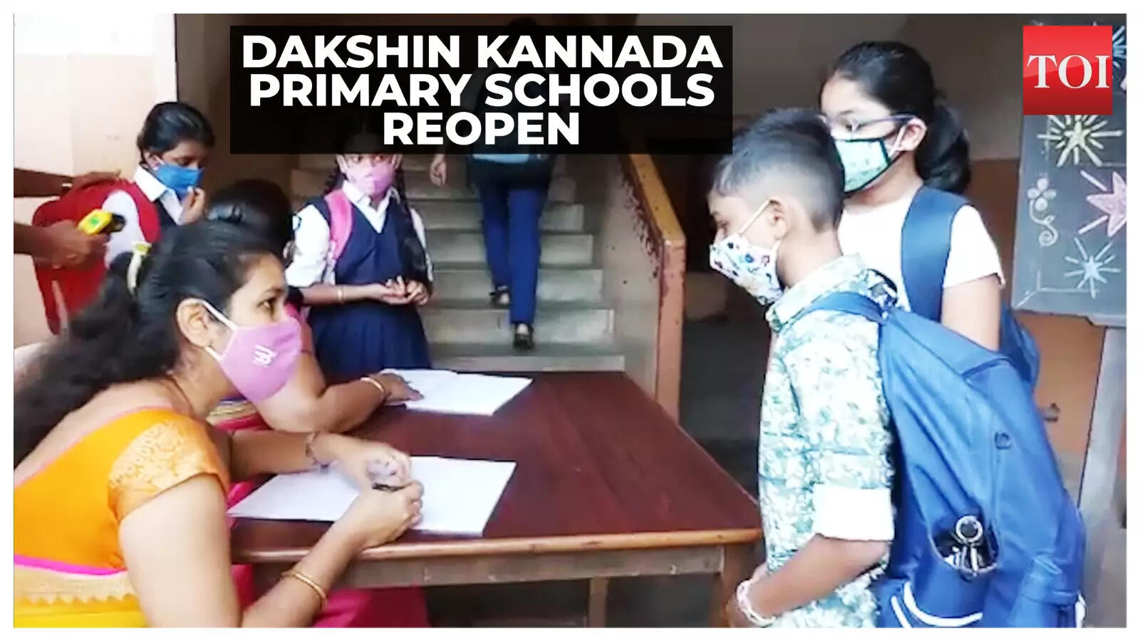 Covid-19: Primary schools open for 1st time in Karnataka's Dakshin Kannada | News - Times of India Videos Covid-19: Primary schools open for 1st time in Karnataka's Dakshin Kannada | News - Times of India Videos