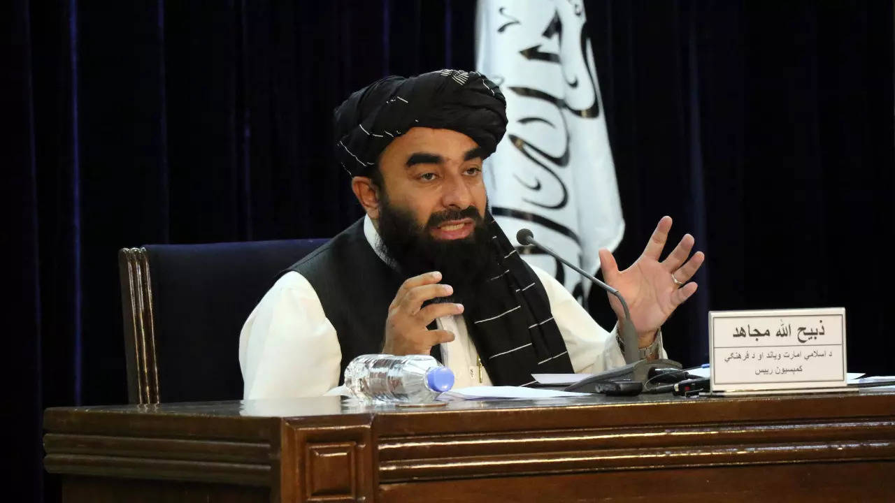 Taliban spokesman Zabihullah Mujahid rejected accusations that al-Qaida maintained a presence in Afghanistan and repeated pledges that there would be no attacks on third countries from Afghanistan from militant movements (AP)