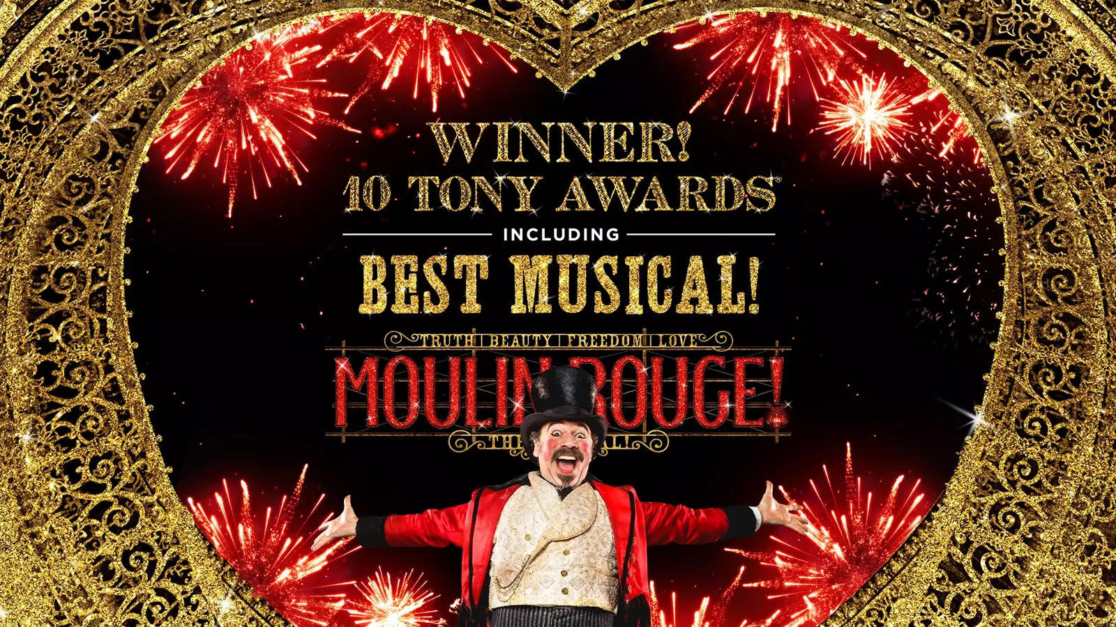 Moulin Rouge! The Musical' sashays home with 10 Tony Awards