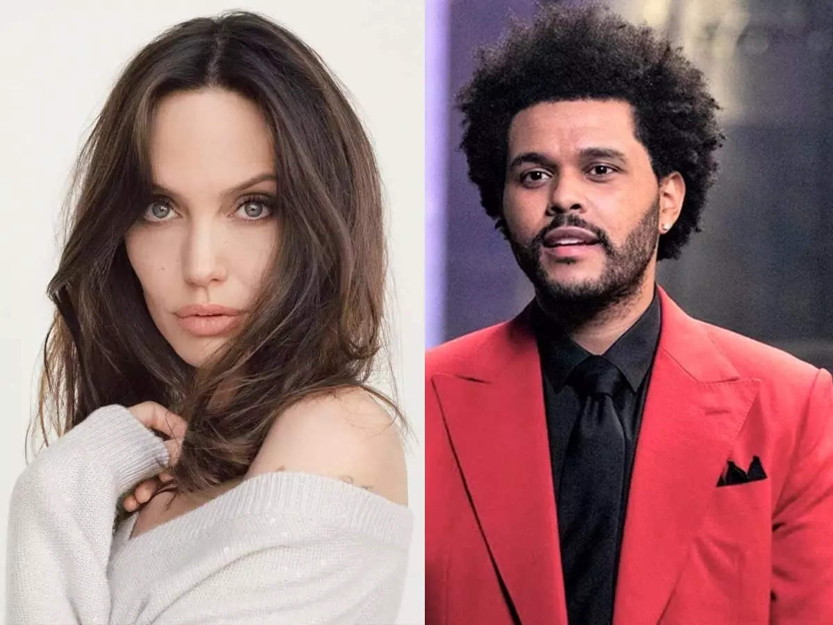 Dating rumours continue to fuel as Angelina Jolie, The Weeknd seen together in LA | English Movie News - Times of India