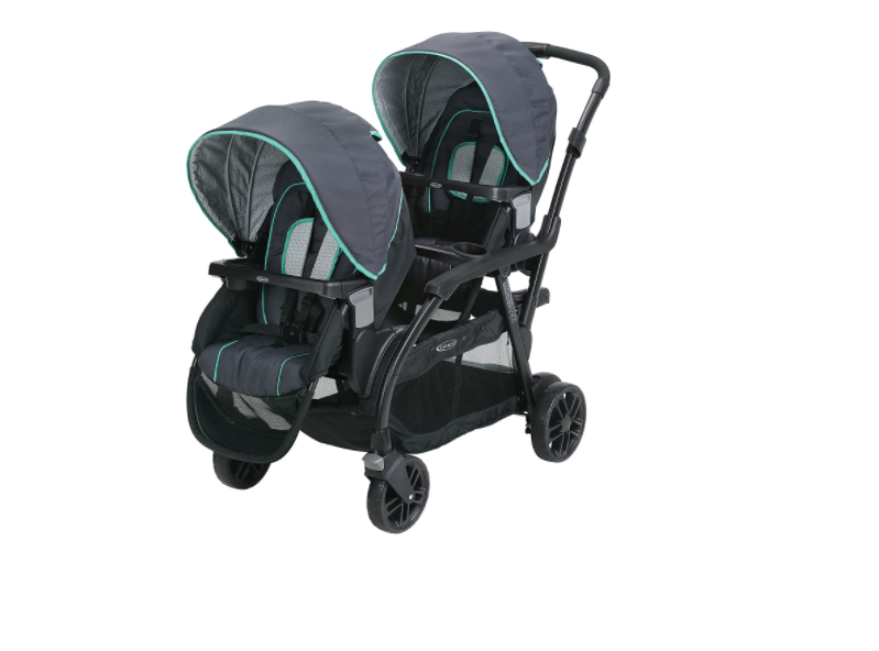 double stroller reversible seats