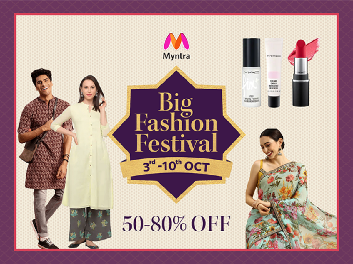 Myntra's Big Fashion Festival is here 