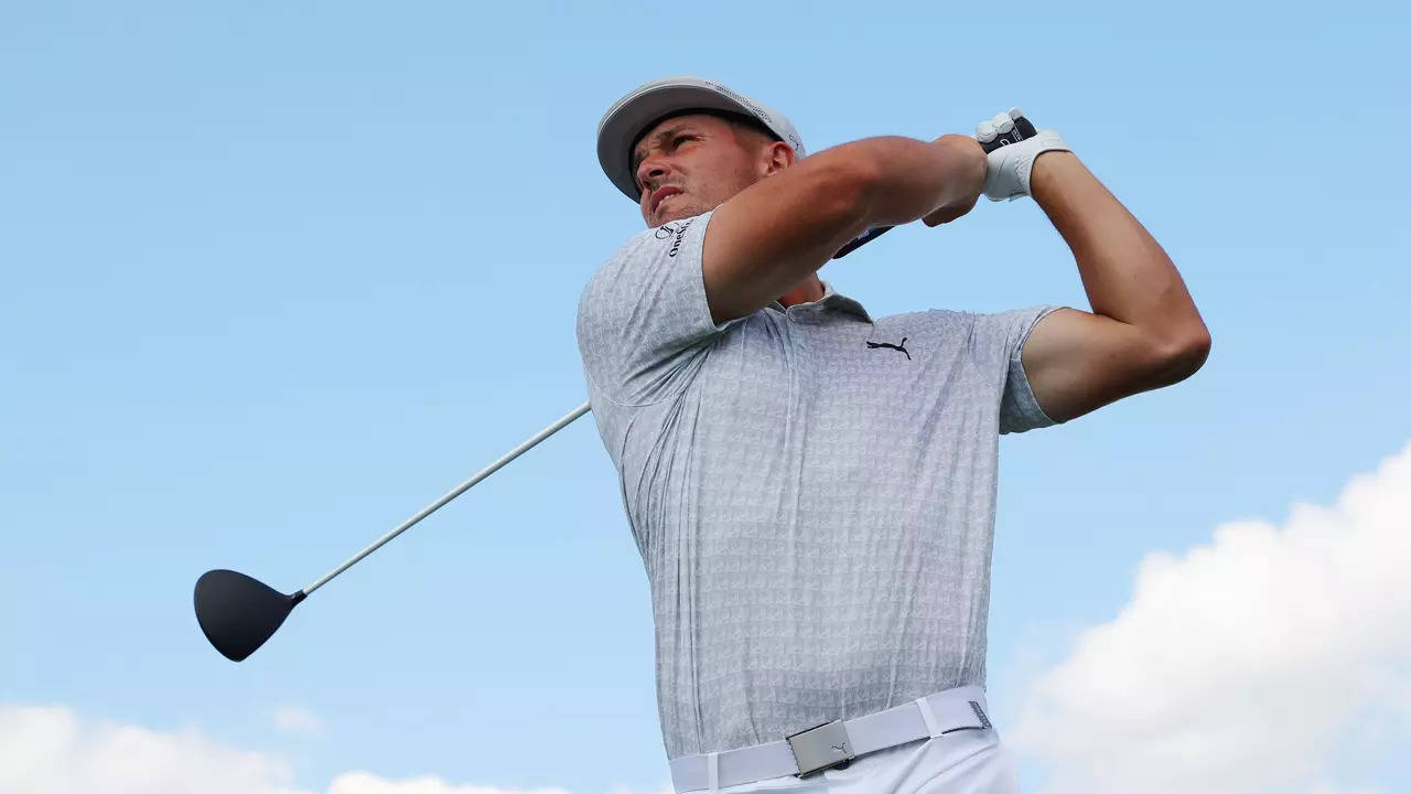 Bryson DeChambeau still survived three full days of elimination rounds, making the final eight competitors out of a field of 128 (File Photo: AFP)