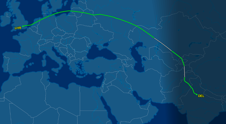 Delhi To London Route Map Hindu Kush: Hindu Kush Route Starts Saving Time, Money On Air India Nonstops Between Delhi And The West - Times Of India Delhi To London Route Map Hindu Kush: Hindu Kush Route Starts Saving Time, Money On Air India Nonstops Between Delhi And The West - Times Of India