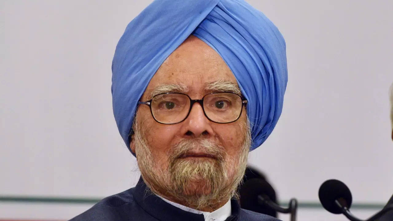 Former PM Manmohan Singh (TOI file photo)