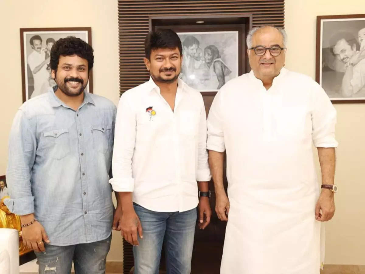 Boney Kapoor is happy with the outcome of Udhayanidhi Stalin's 'Nenjukku Needhi' | Tamil Movie News - Times of India