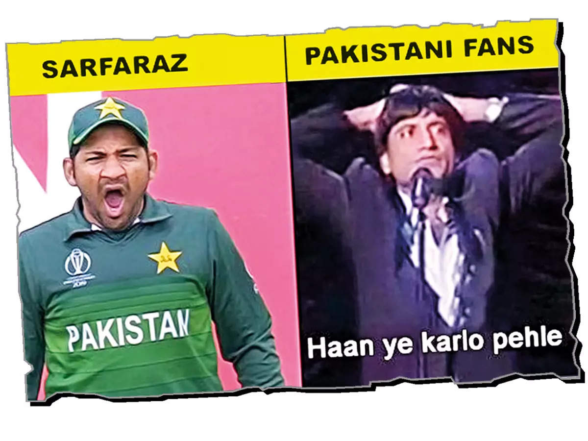 India-Pakistan cricket rivalry: A gold mine for hilarious memes | Off the  field News - Times of India
