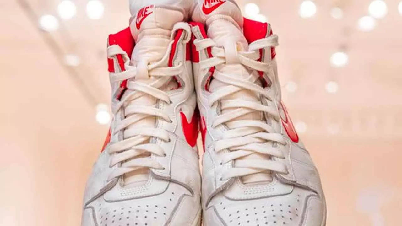 Michael Jordan Sneakers Sell For Nearly $1.5 Million, An Auction Record |  Off The Field News - Times Of India